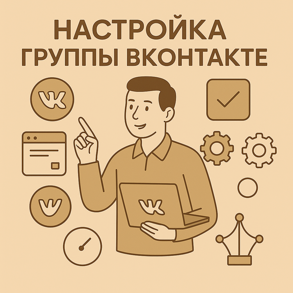Заказать настройку группы ВКонтакте